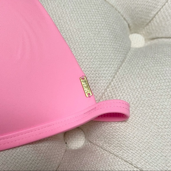 PINK Victoria’s Secret Bikini top - pink size 32DD - Picture 2 of 3